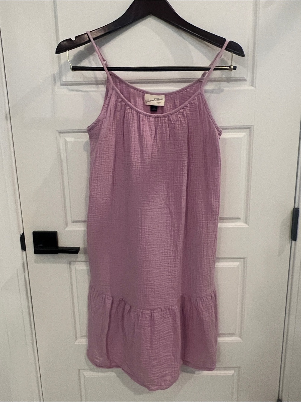 Universal Thread Lavender Spaghetti-Strap Tiered Dress